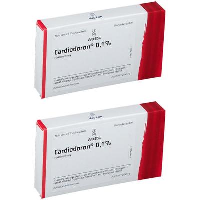 Cardiodoron 0,1% Injektionslösung 2x 2x8x1 ml