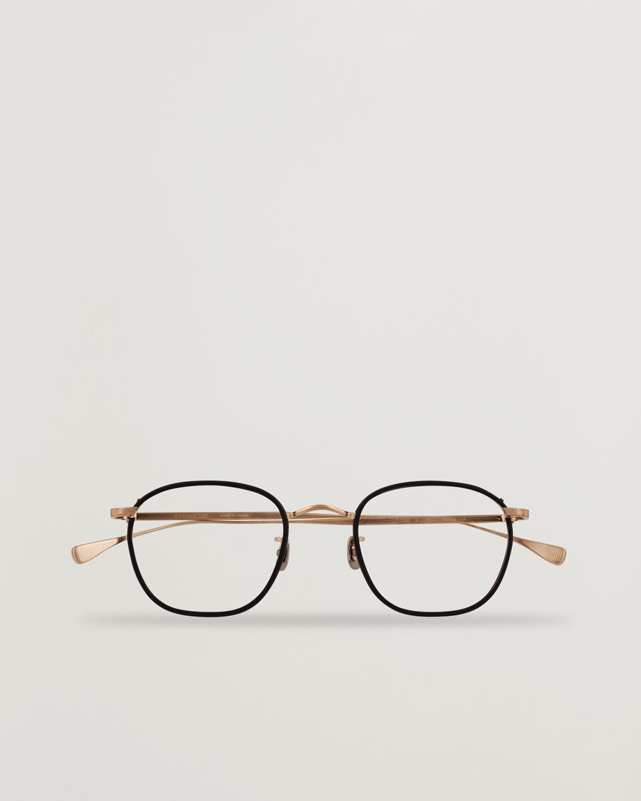 Eyevan 7285 1008 Glasses  Matte Gold men One size Sort,Guld