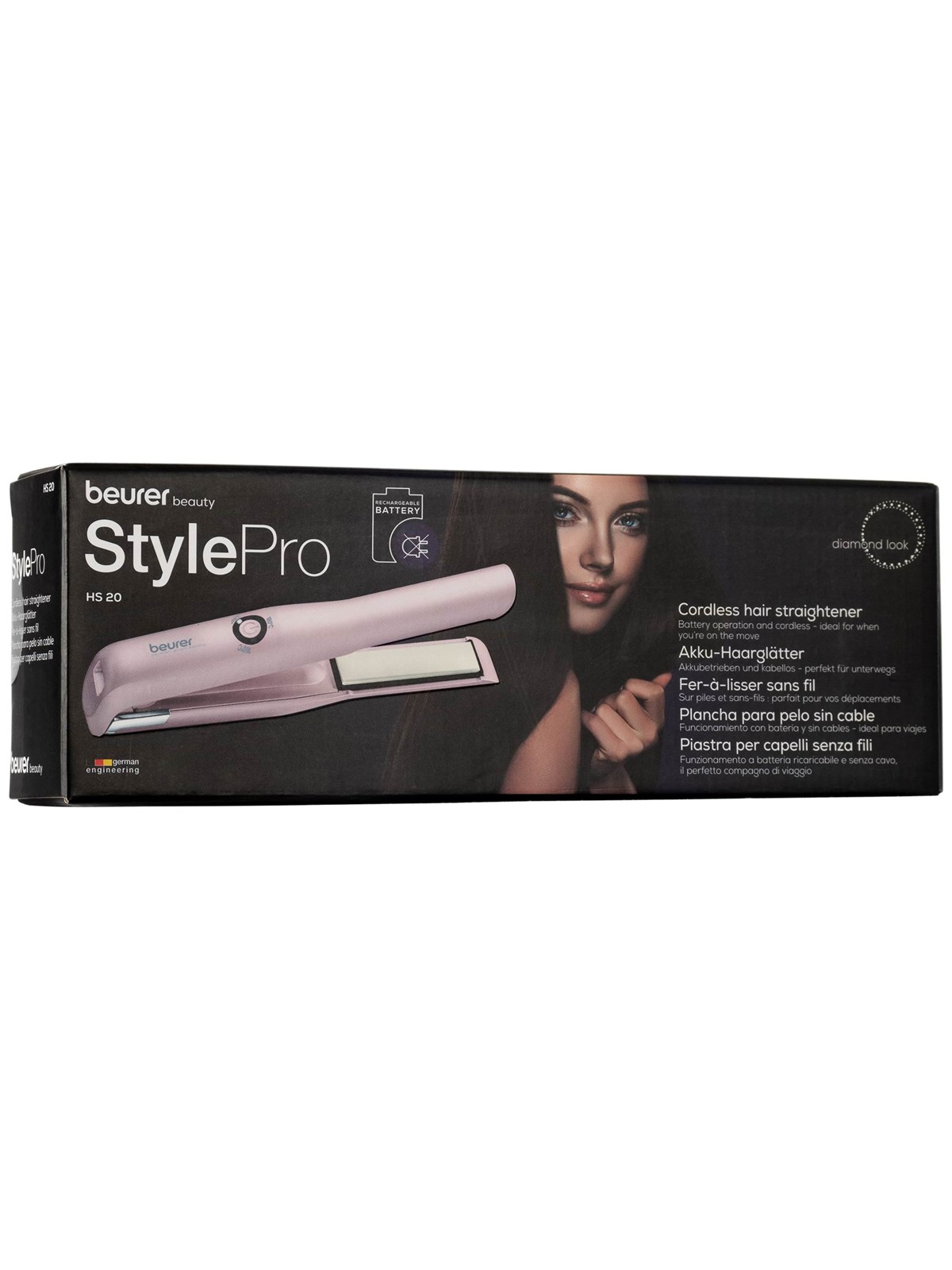 Beurer HS 20 Cordless Hair Straightener