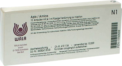 WALA Heilmittel GmbH APIS/ARNICA Ampullen 10X1 ml 01750559