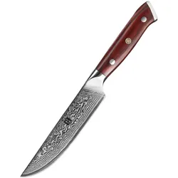 XinZuo - Damast Steakmesser - B13R Yu Serie