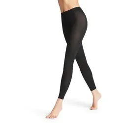 Falke Strumpfhosen Women Cotton Touch Leggings Schwarz Small Damen