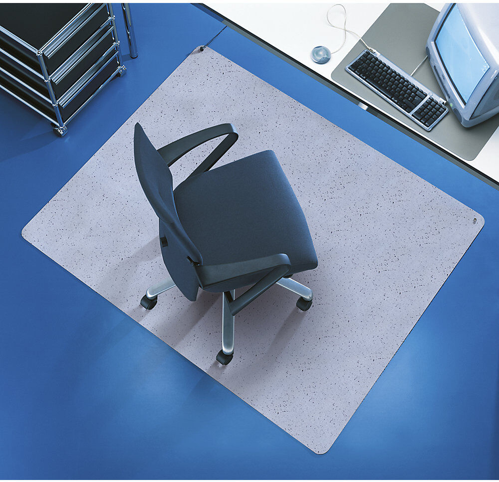 kaiserkraft ESD-Bodenschutzmatte YOGA FLAT, für harte Böden und Niederflorteppich, BxT 1300 x 1200 mm