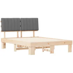 vidaXL, Bett, Bettrahmen (140 x 190 cm)