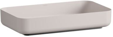 Laufen STREAM Waschtisch-Schale H512SR67081121 599x349x118 mm, ohne Armaturenbank, ohne Hahnloch, ohne Überlauf, Farbe: Oyster matt