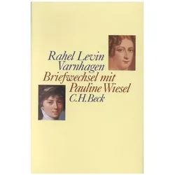 Briefwechsel mit Pauline Wiesel, Fachbücher von Rahel Levin, Wiesel Varnhagen