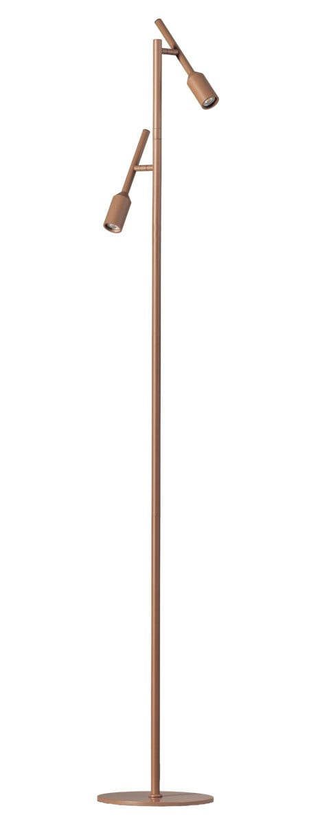 ETH Leeslamp Dirk Vloerlamp met 2x GU10 - Mocha Mousse - Bruin
