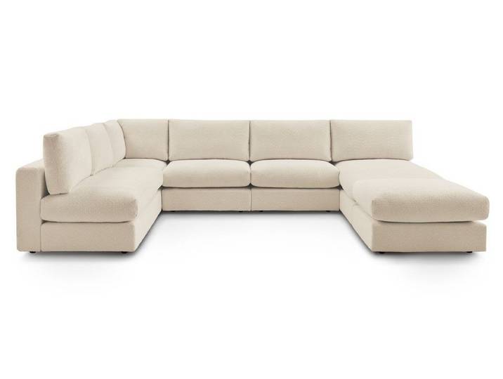 Bobochic Paris Ecksofa Paris, Set 2 Teile, 6-Sitzer, 369x262 cm, 1 Eckmodul