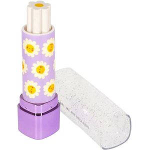 Legami Radiergummi XOXO Lipstick, Daisy, mit Duft, für Bleistifte, aus Gummi