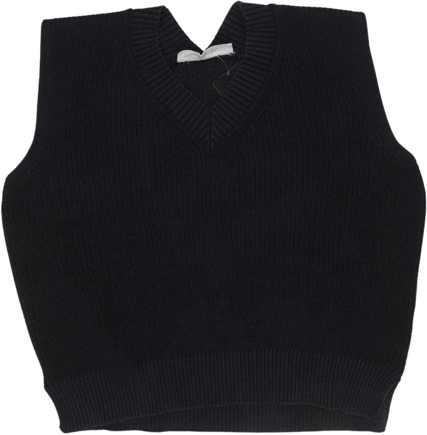 Jonas Nielsen Damen Pullover, Schwarz, Gr. S, Baumwolle - Second Hand