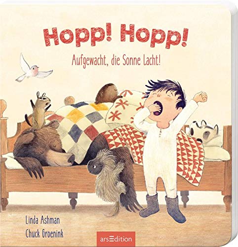 Linda Ashman - Hopp! Hopp! Aufgewacht, die Sonne lacht! - Preis vom 09.10.2026 07:28:09 h