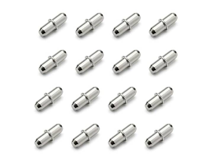 Supports d'étagère de rechange pour IKEA BILLY METOD PAX BRIMNES #101532 - Argenté