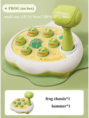 Uplifted Finds Montessori Learning Duck Hammer Game Educational Toy For Toddlers frog No Box