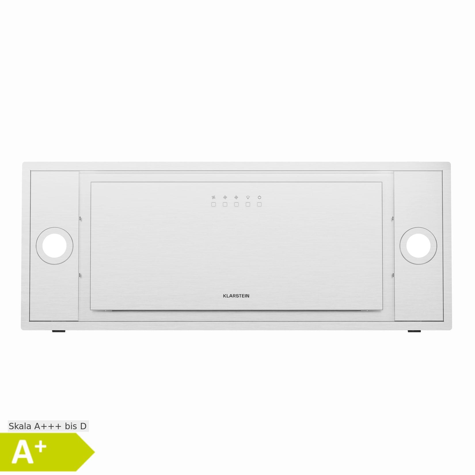 TurboMax Dunstabzugshaube 382 m³/h A+ Effizienz Dual-Betrieb 3 Stufen LED