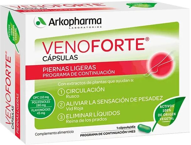 Arkopharma VENOFORTE PERNAS LEVES 30 Caps