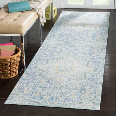 SAFAVIEH Windsor Romita Shabby Chic Oriental Polyester Rug