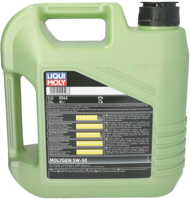 Motoröl LIQUI MOLY 2543 Molygen 5W50 4L