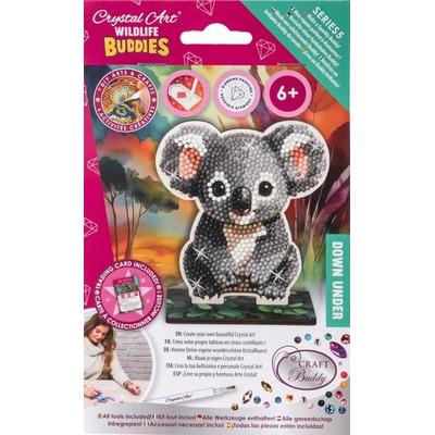 Craft Buddy CAFGR-31GEN057 - Crystal Art Wildlife Buddies, Down Under, Koala, Serie 5, Diamond Painting