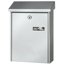 Burg Wächter Briefkasten Daily Silber 5861 SI