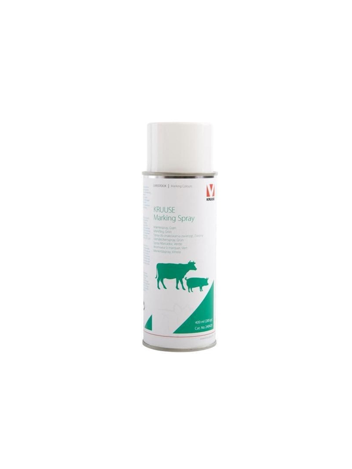 KRUUSE Markierungsspray, grün, 400 ml, 12 Stk.