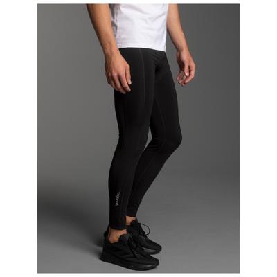 Longbermudas TRIGEMA "TRIGEMA Lange Radlerhose", Herren, Gr. L, Normalgrößen, schwarz, Mikrofaser, 85% Polyester, 15% Elasthan, Hosen