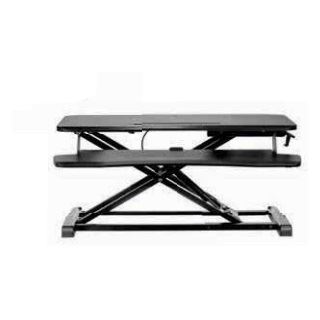 Fellowes Sitz-/Steh Workstation Corsivo schwarz
