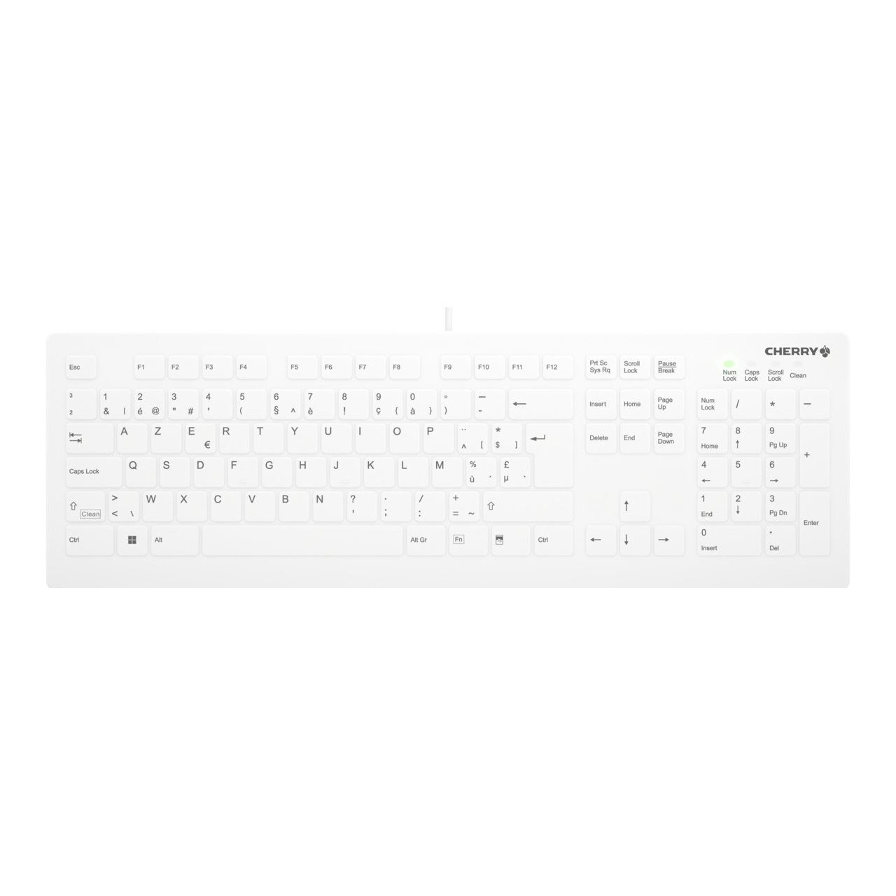 Contour ACTIVE KEY Exchangeable Silicone Key Membrane for AK ISO-BE-Layout