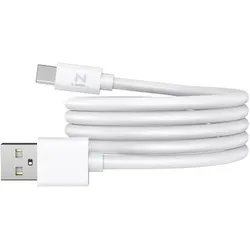 Izzy C ble USB / USB-C 1m - 60W - blanc (1 m, 60 W), USB Kabel