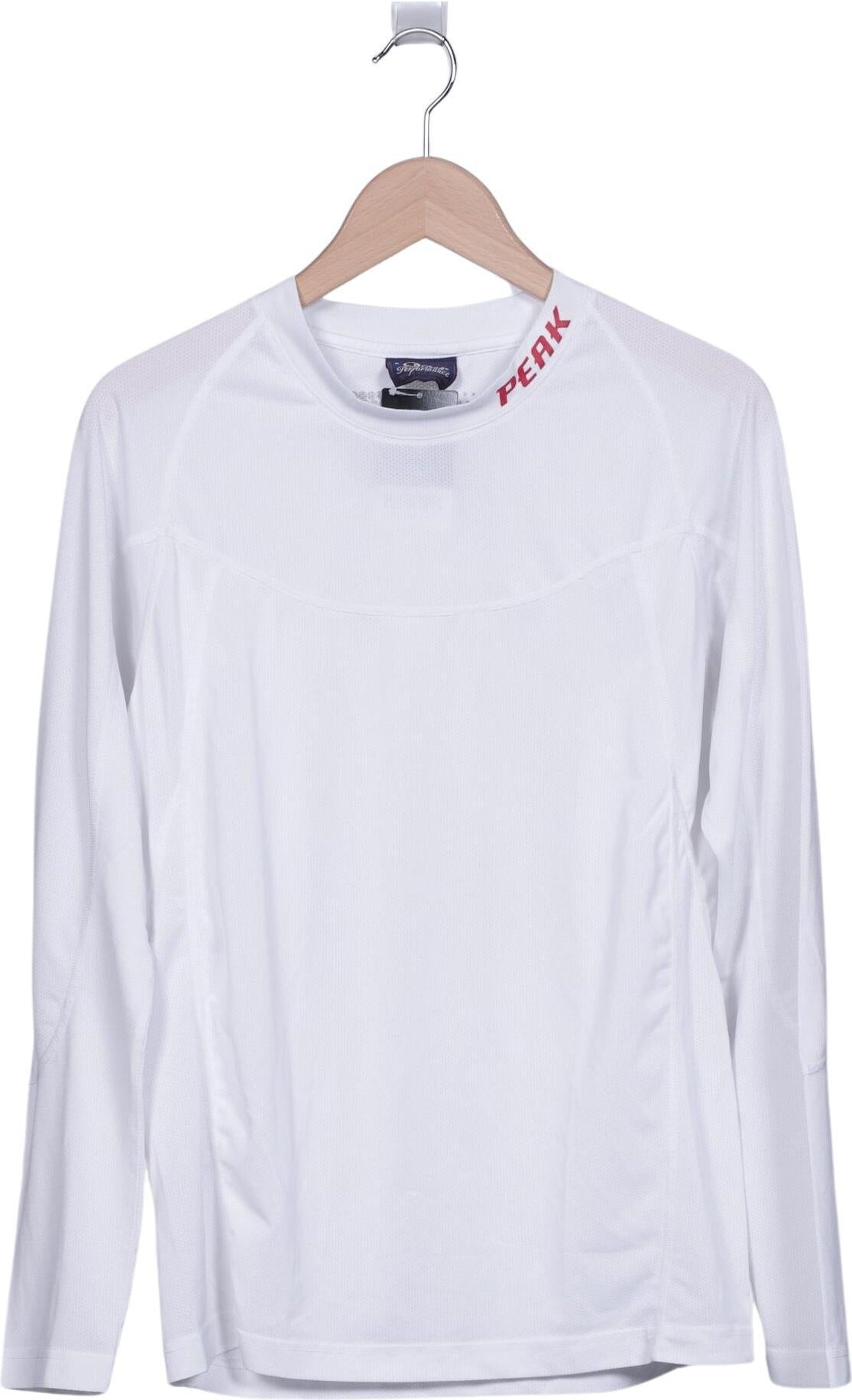 Peak Performance Herren Langarmshirt, Weiß, Gr. M, Synthetik - Second Hand