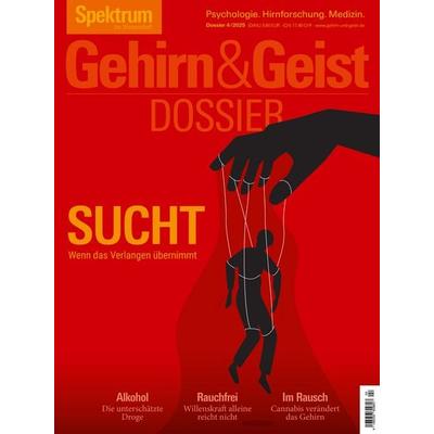 Gehirn&Geist Dossier 4/2025 Sucht, Taschenbuch von Spektrum der Wissenschaft, Spektrum der Wissenschaft, 978-3-95892-966-1
