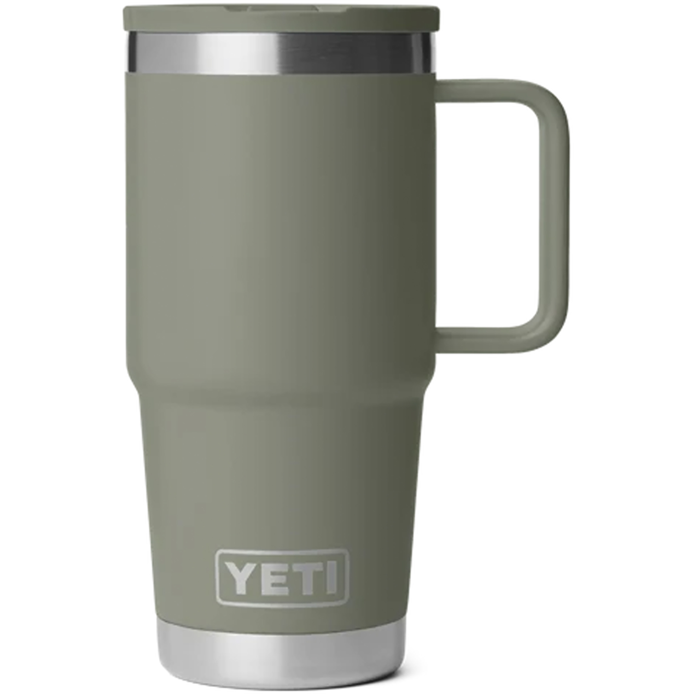 Yeti Rambler 20oz Travel Straw Mug Isolierbecher Isolierflaschen pampa light green Größe 591ml Lifestyle