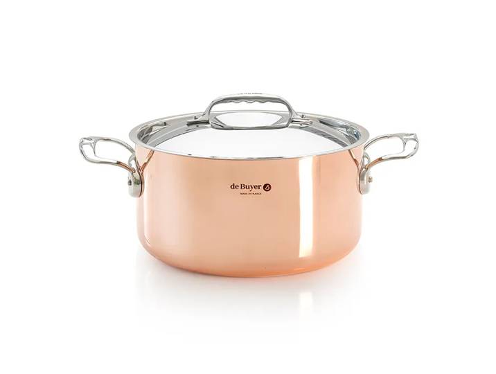 De Buyer Prima Matera Topf mit Deckel induktion 24cm