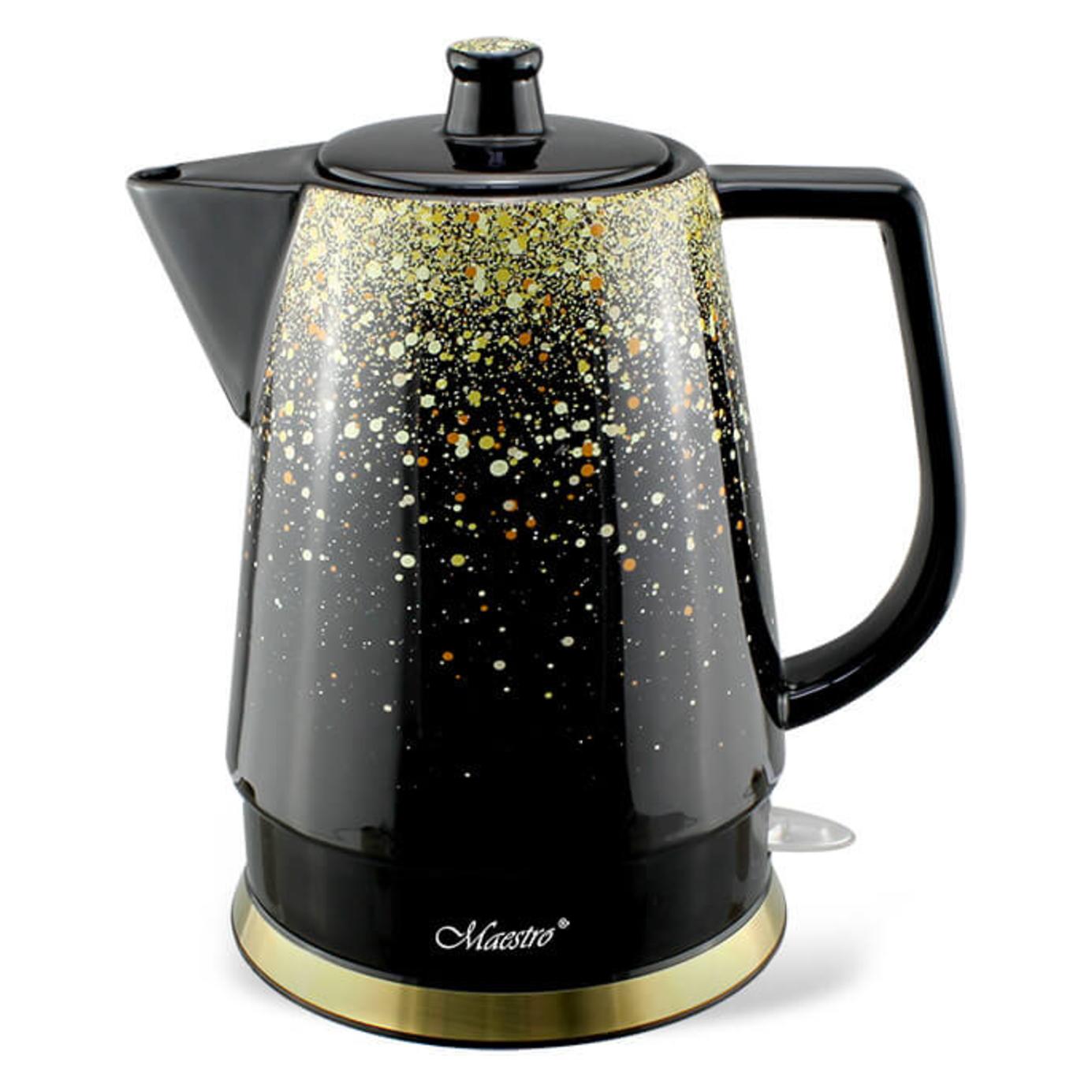 Maestro Czajnik elektryczny ceramiczny MR-074-GOLD (1.50 l) (MR-074-GOLD)