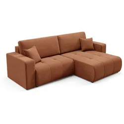 ECKSOFA Giulia 3 Sitzplätze Terrakotta
