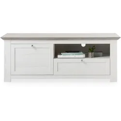 Lowboard LIVIN MARBELLA (BHT 155x60x50 cm) - weiß - BHT 155x60x50 cm
