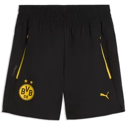 PUMA BVB Borussia Dortmund Pumatech Relaxed Woven Shorts 2026/27 Herren 07 - PUMA black/faster yellow S