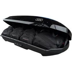 KJUST 4-teiliges Dachboxtaschen-Set für Audi Original-Dachbox mit 310 Liter