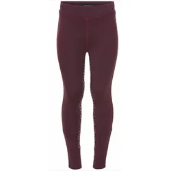 Equipage Kinderreithose Dai Kinderleggings Deep Berry Rot, Größe: 92