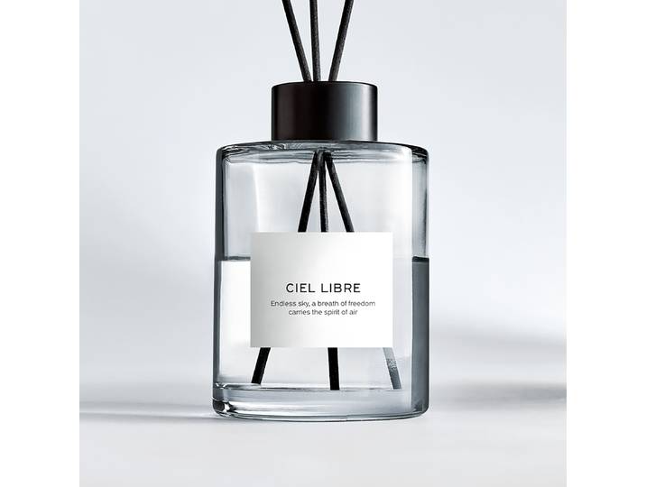 Parfum d'ambiance PURE POETRY Ciel Libre Gris/Gris foncé Polyester 8 x 24 x 8cm