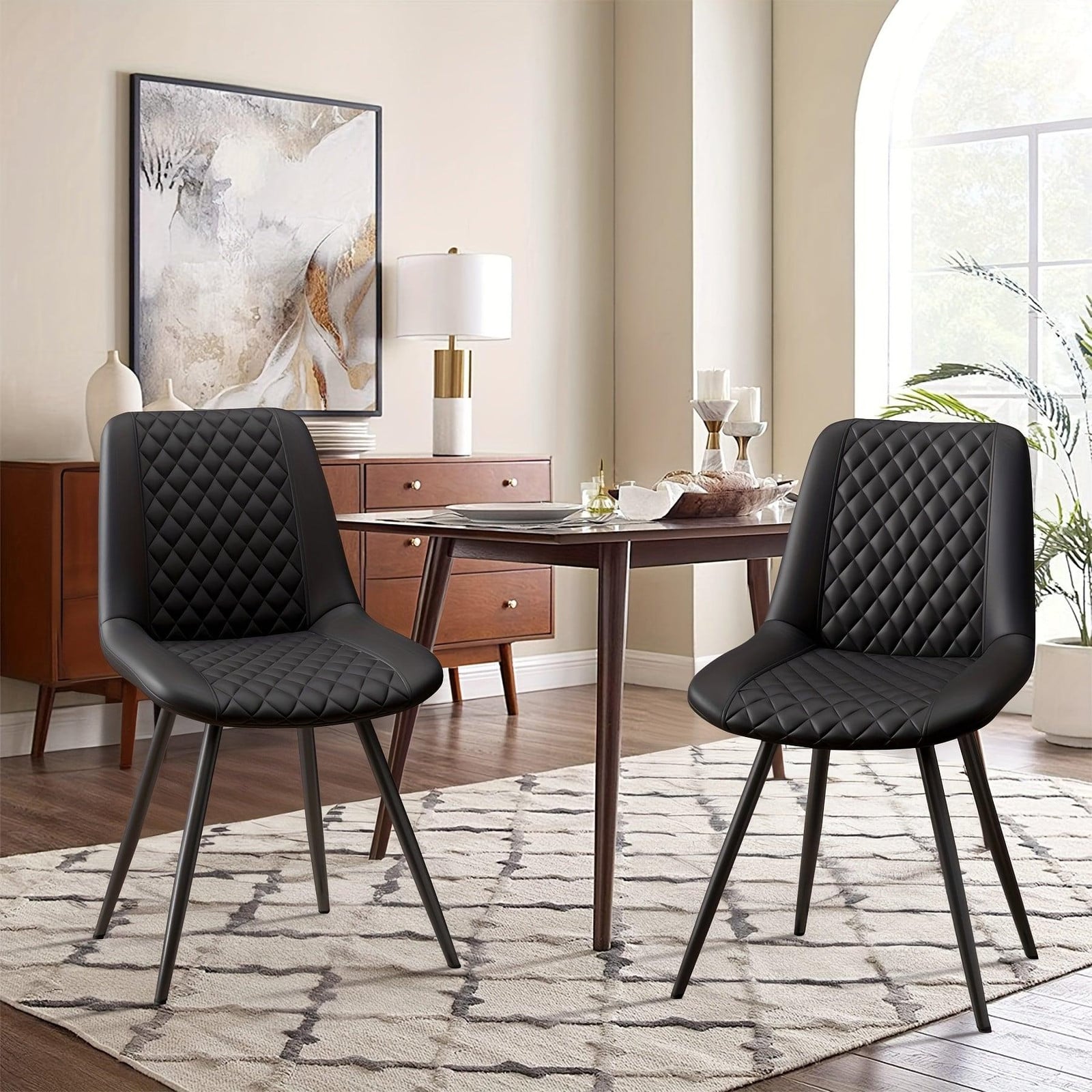 Selius Eetkamerstoelen met Kunstleren Bekleding