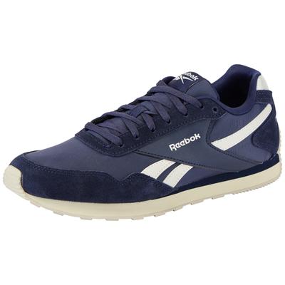 Sneaker REEBOK CLASSIC "REEBOK GLIDE LOW", Herren, Gr. 45,5, vector navy, vector navy, chalk, Leder, Synthetik, Textil, Schuhe Sneaker