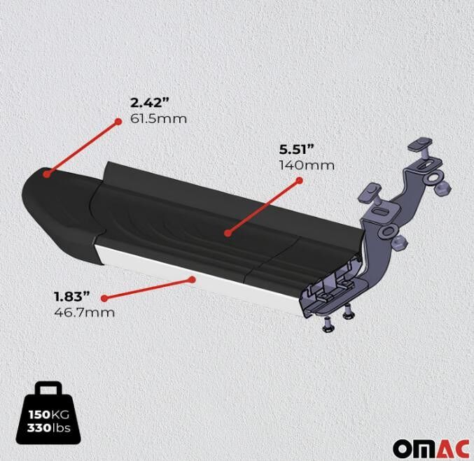 OMAC 6701938 Auto-Trittbretter