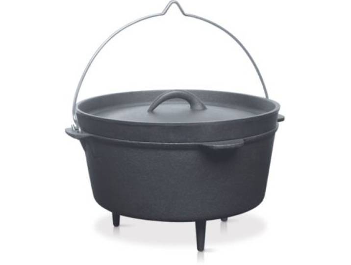 Barbecook - Cocotte Barbecue En Fonte Émaillée 3l Bc-Woo-6008