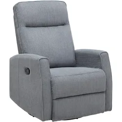 Relaxsessel Melinda Dunkelgrau Cord