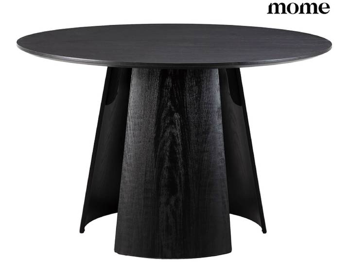 MOME Tisch ZURI 120x120x75cm schwarz