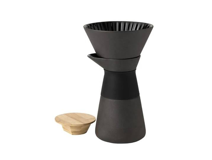 Stelton Cafetière à filtre Theo noir