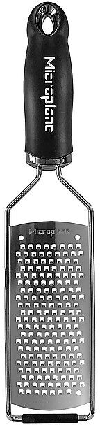 MICROPLANE Reibe Grob - Schwarz - Gourmet Serie schwarz B