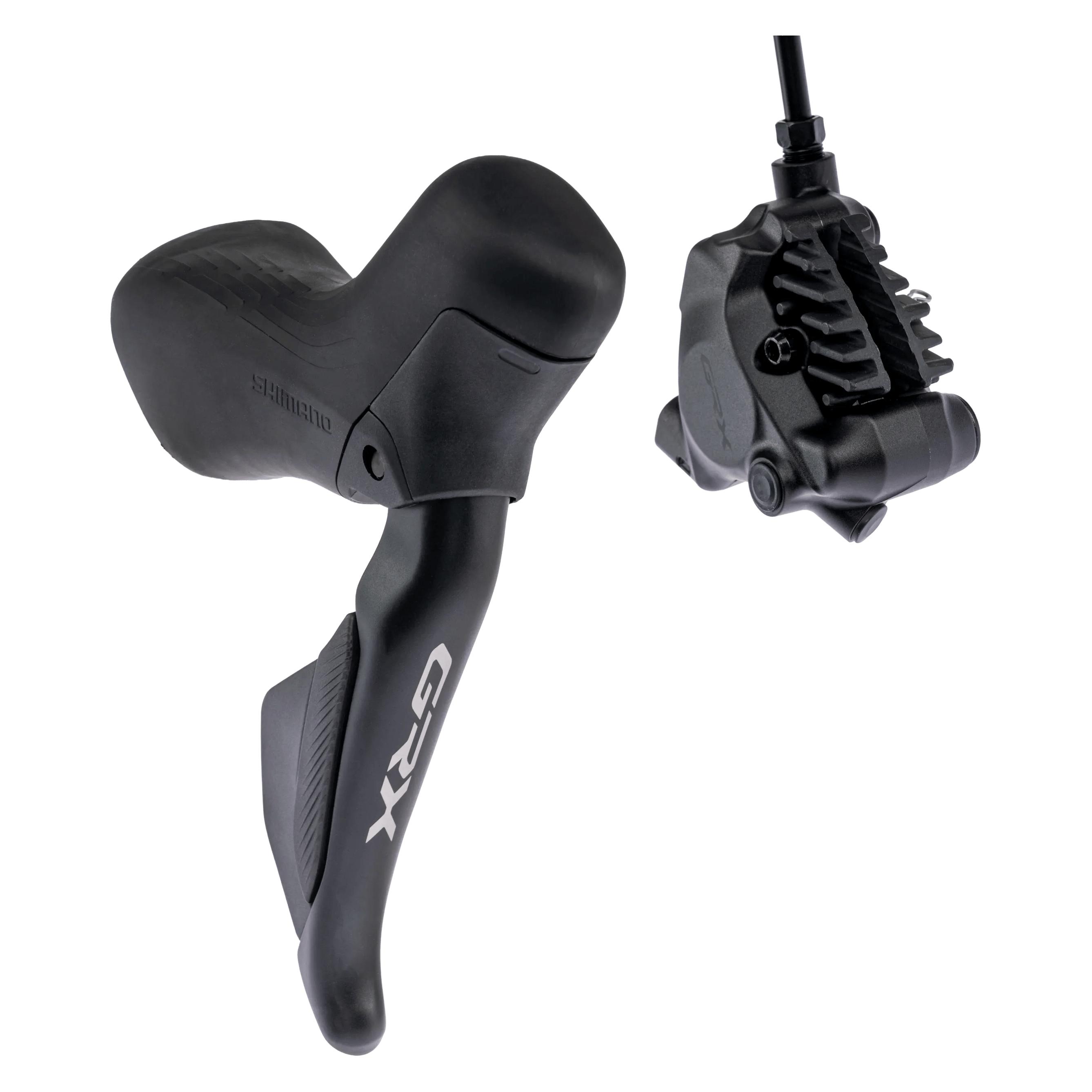 Shimano Scheibenbremsen-Set GRX BR-RX410 mit BL ST-RS717 (Hinterradbremse, Bremsset, 2) (IRX7153DRRDSC170A)