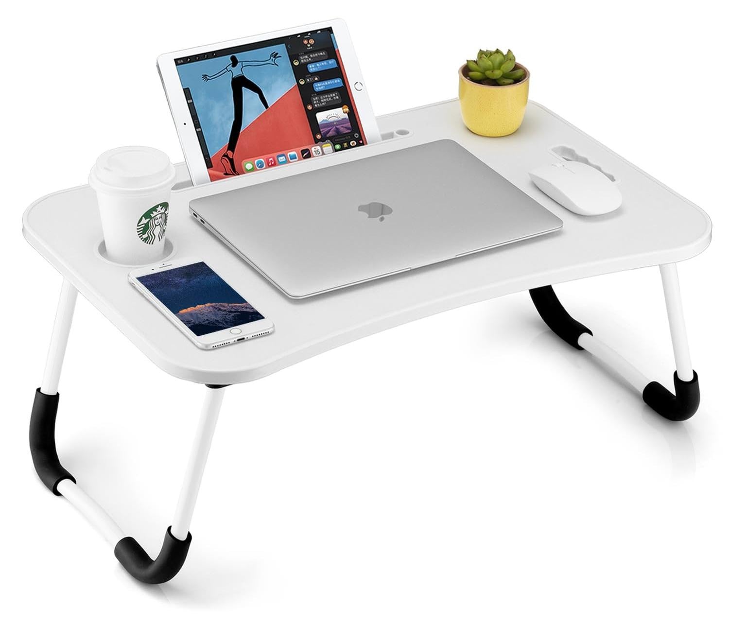 Merkloze opvouwbare laptoptafel voor volwassenen