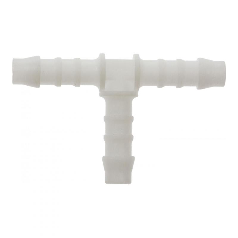 1Tek Origine Raccord de durite D.6 en T blanc